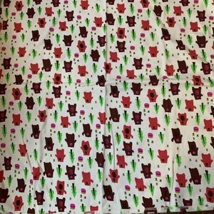 Baby blanket with bears